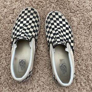used checkered vans